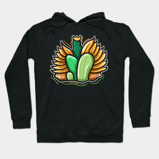 King Cactus Hoodie